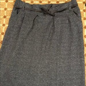 Junee Woman Size L Black / Silver Skirt